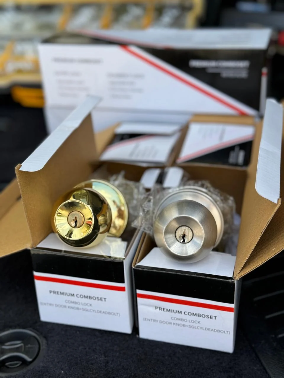 Residential lock hardware